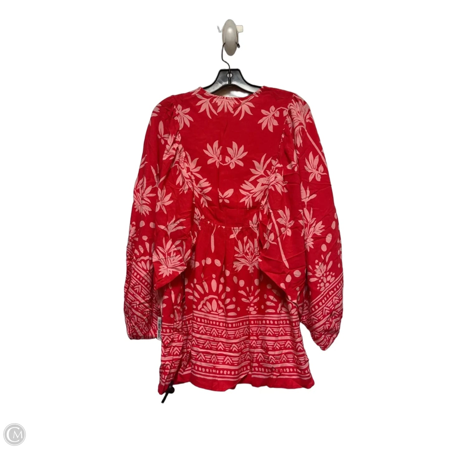 Top Short Sleeve By Easel In Red, Size: S