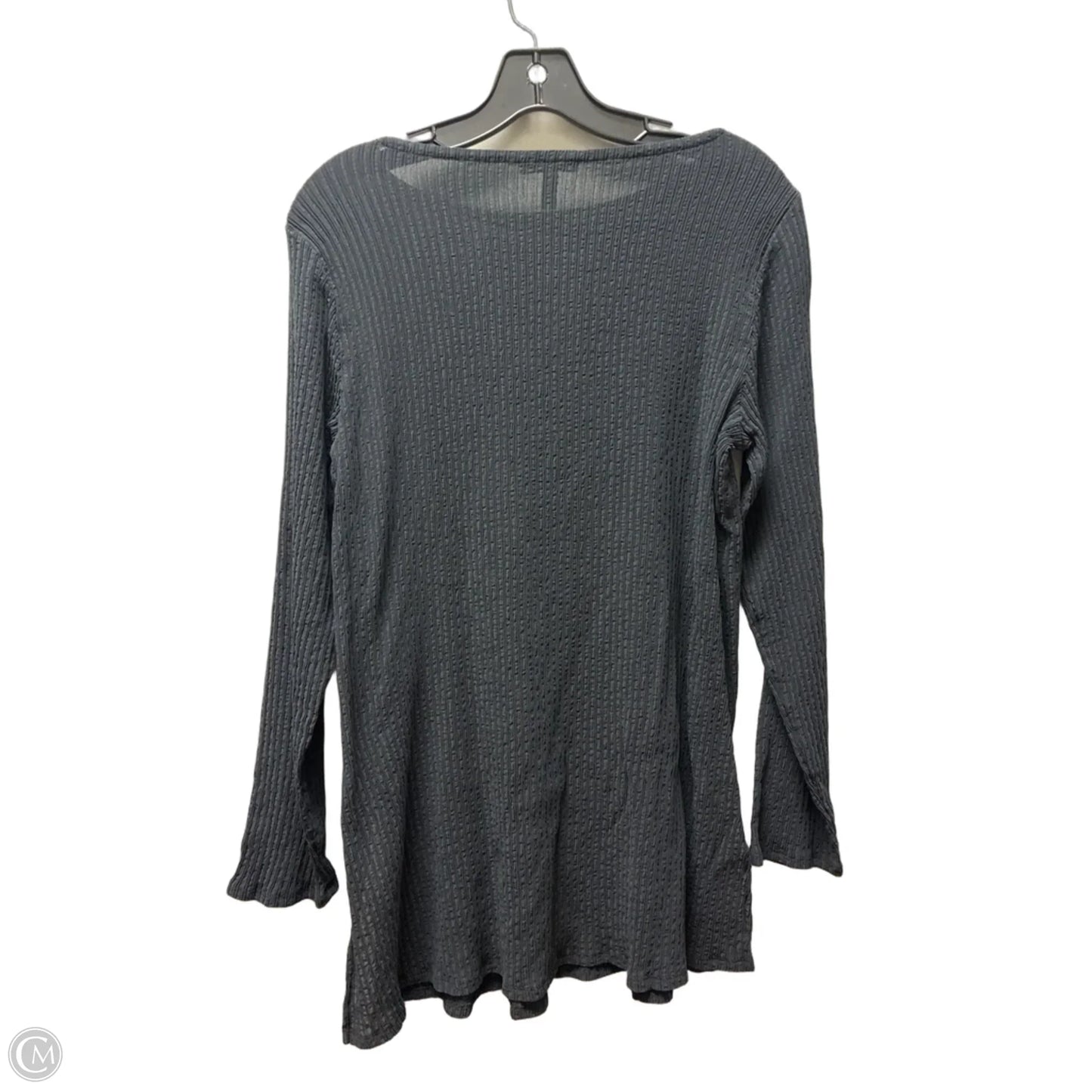 Top Long Sleeve By Eileen Fisher In Black, Size: M