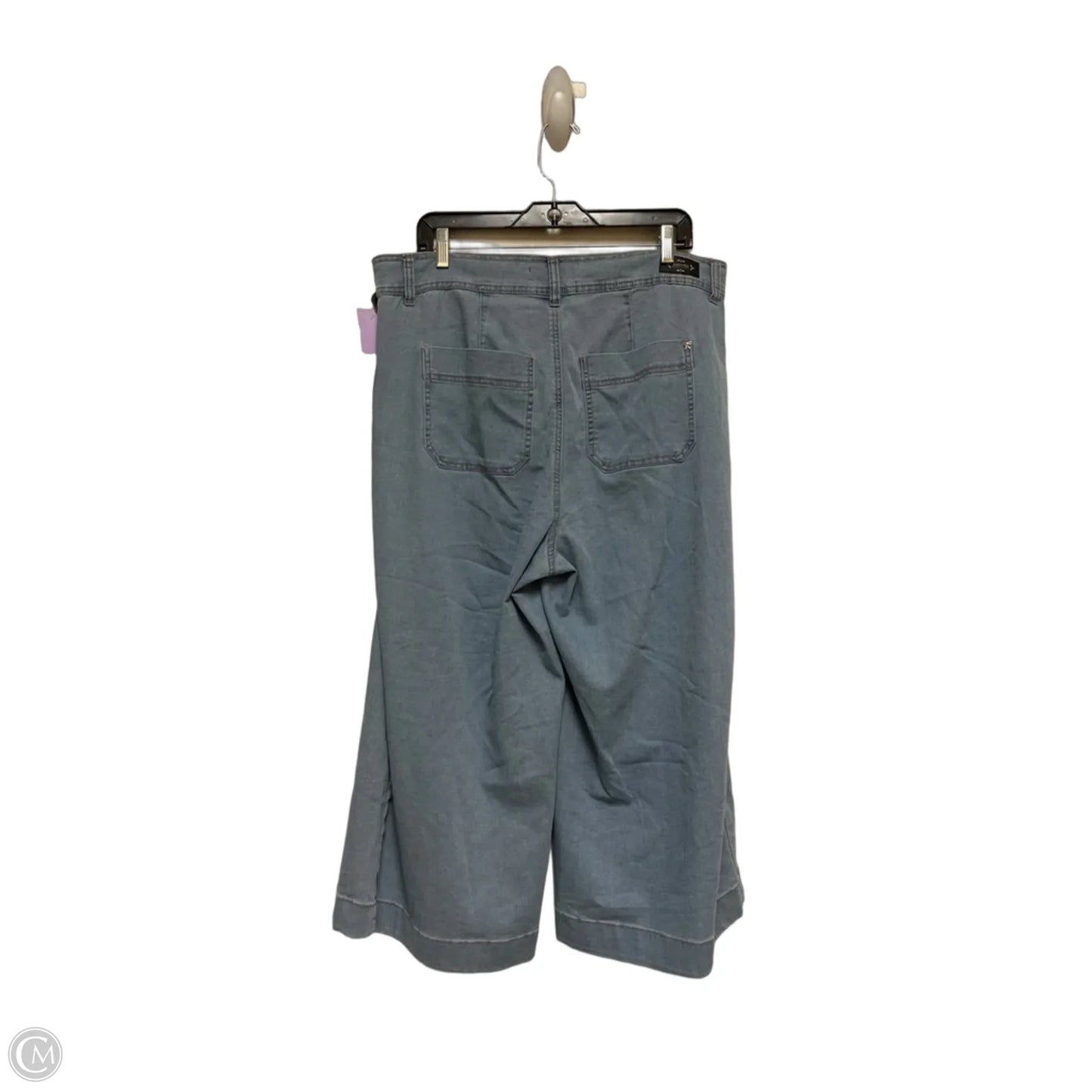 Jeans Wide Leg By Nanette By Nanette Lepore In Blue Denim, Size: 16