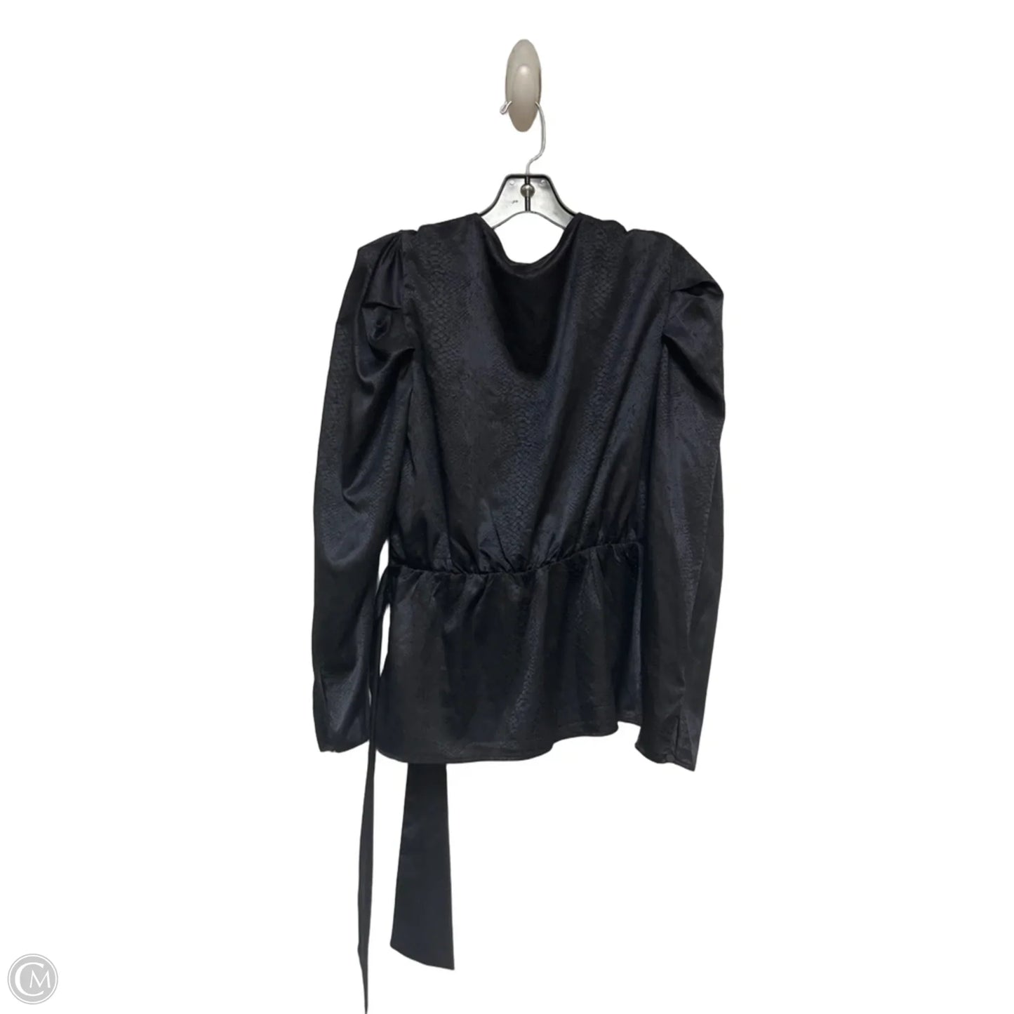 Top Long Sleeve By Express In Blue, Size: L
