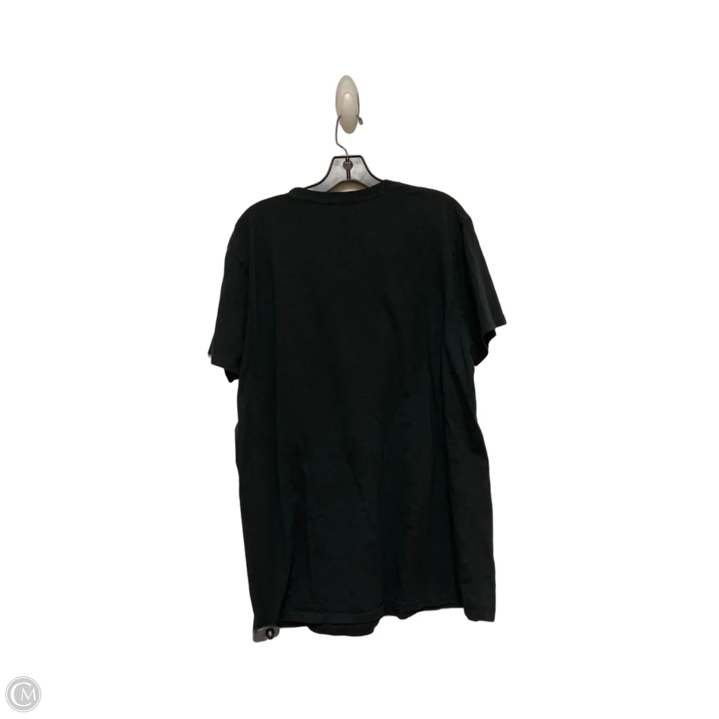 Top Short Sleeve Basic By Disney Store In Black, Size: Xl