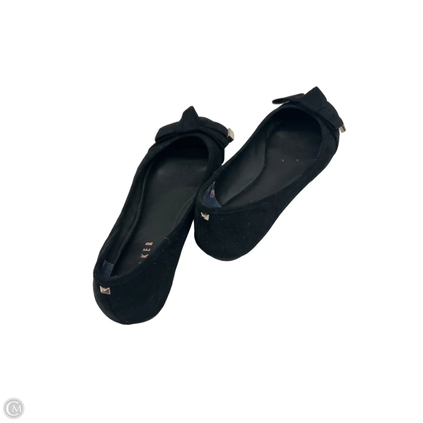 Shoes Flats By Ted Baker In Black, Size: 7.5