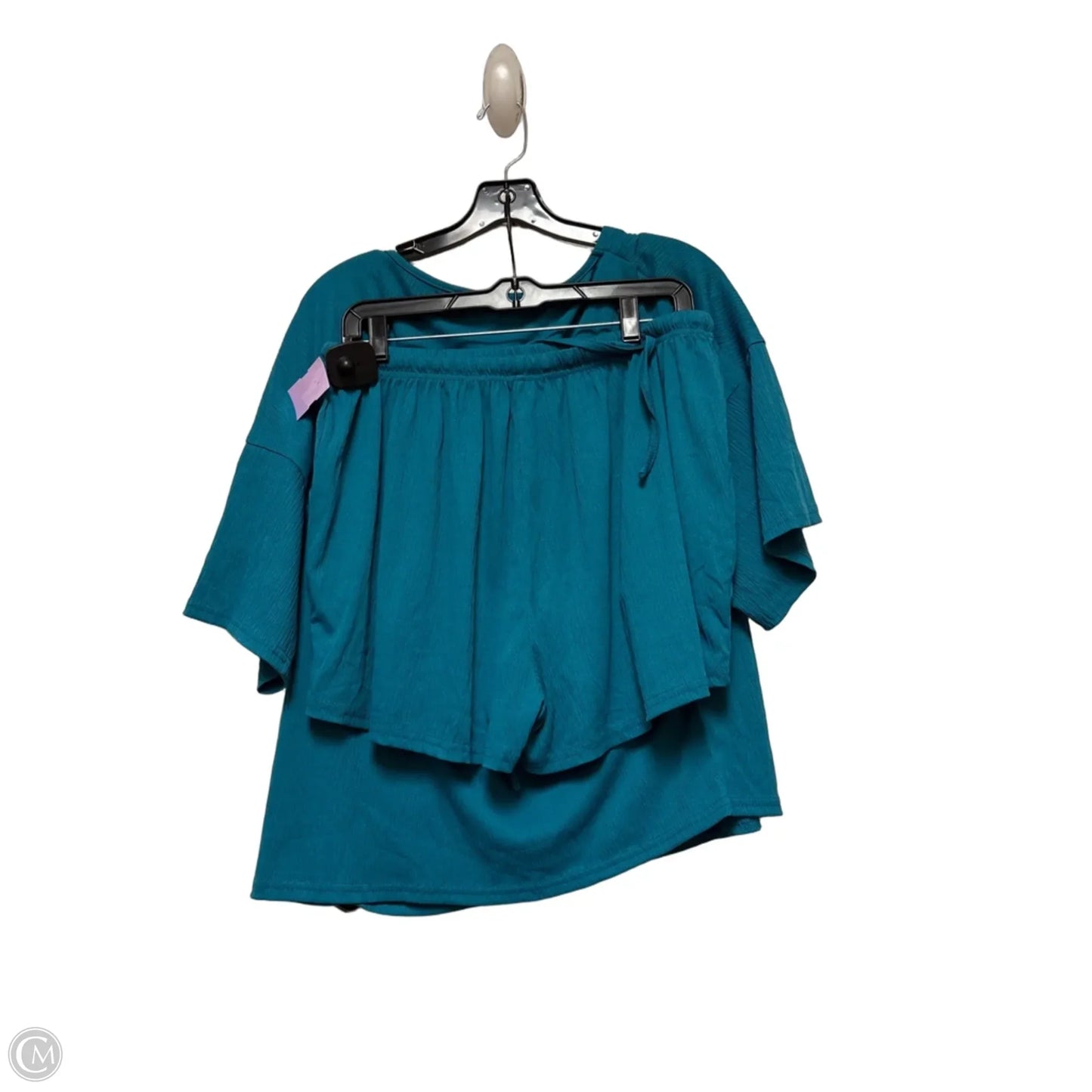 Shorts Set By Ekouaer In Blue, Size: 12