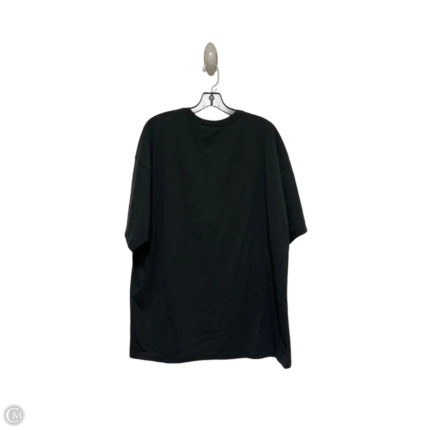 Top Short Sleeve Basic By Disney Store In Black & Gold, Size: Xl