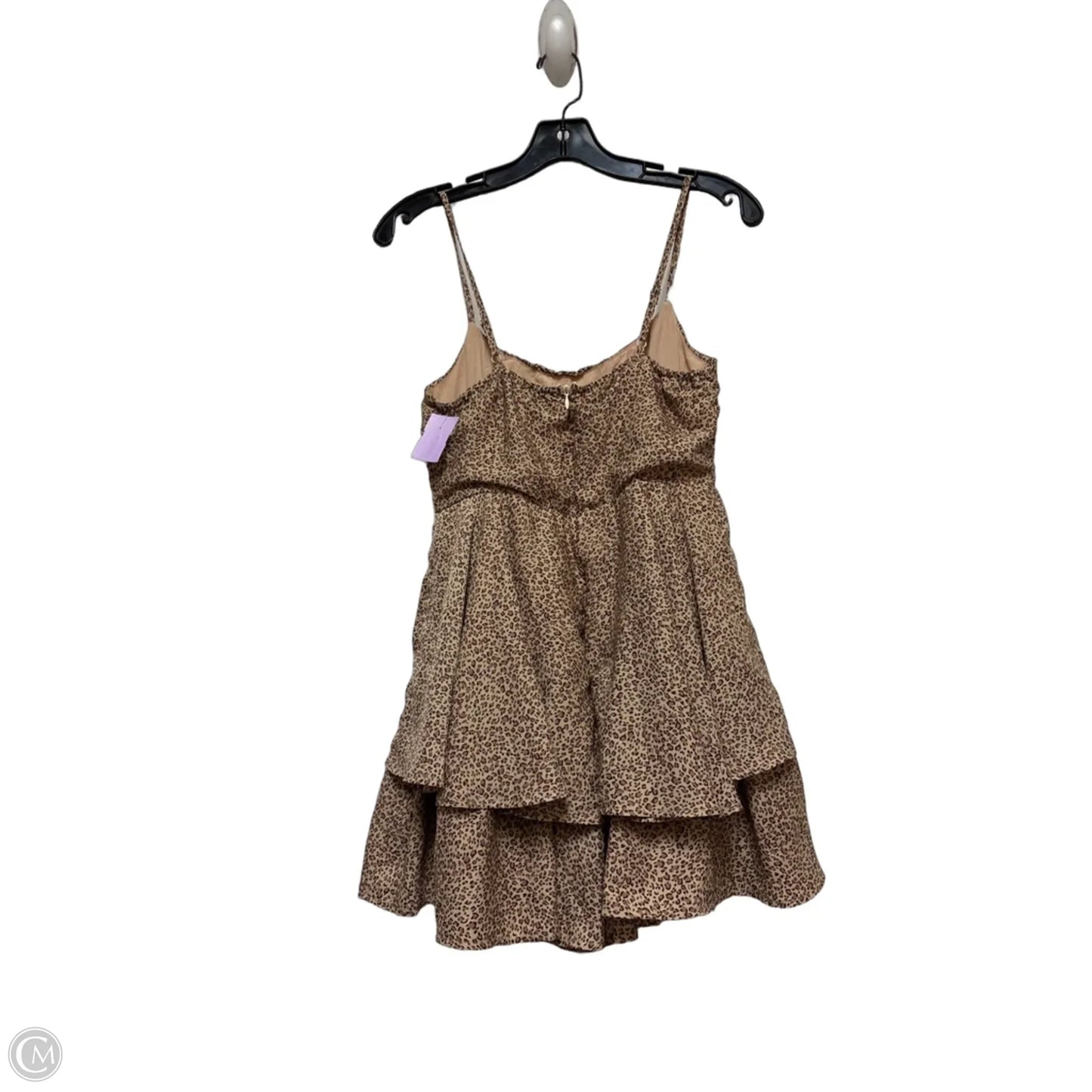 Romper By Clothes Mentor In Animal Print, Size: S