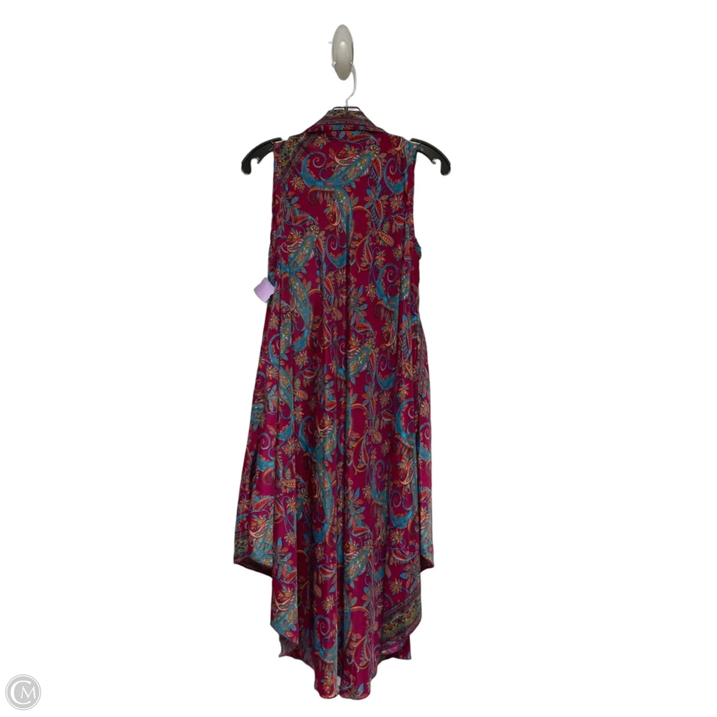 Dress Casual Short By Clothes Mentor In Blue & Pink, Size: Osfm
