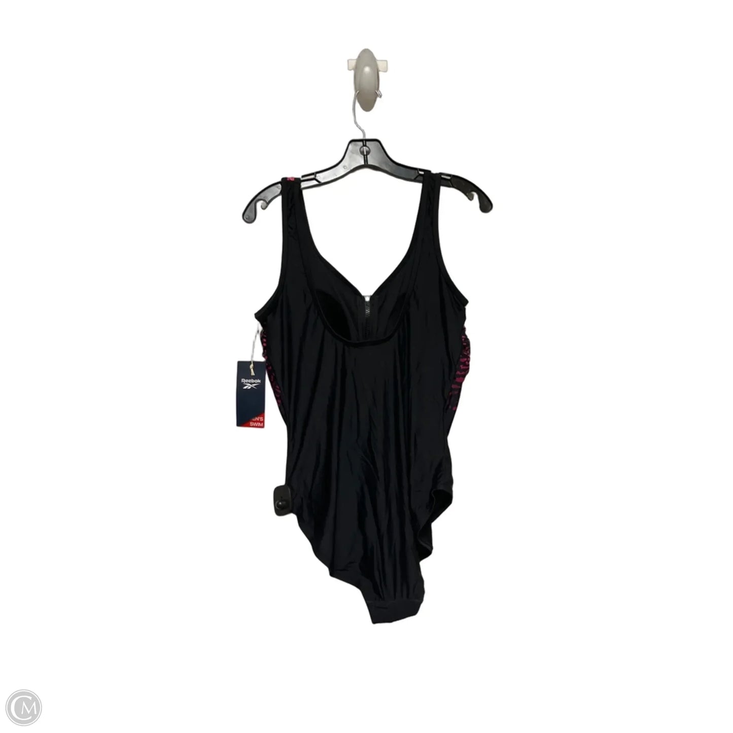 Swimsuit By Reebok In Black & Pink, Size: M