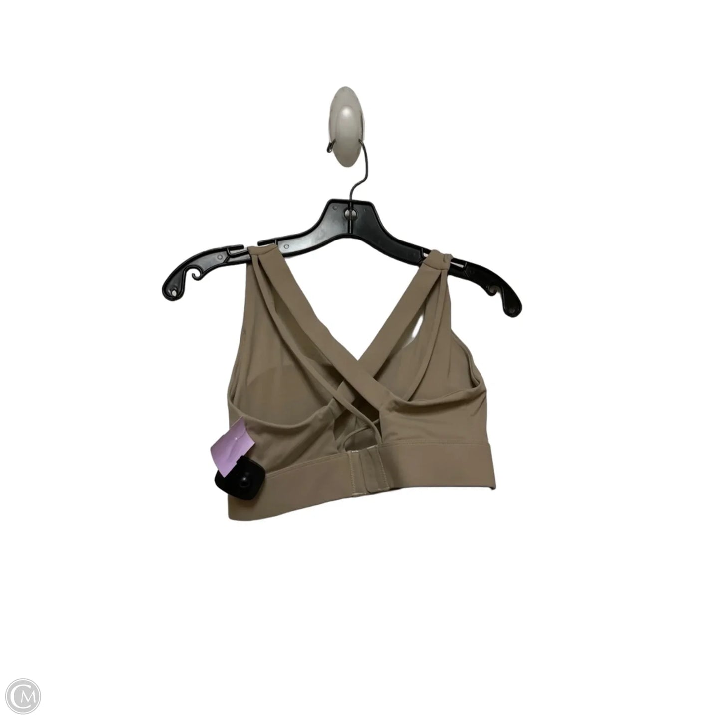 Athletic Bra By Alo In Taupe, Size: M