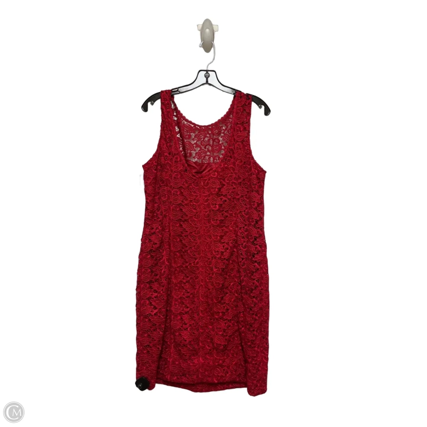 Dress Casual Short By White House Black Market In Red, Size: Xl