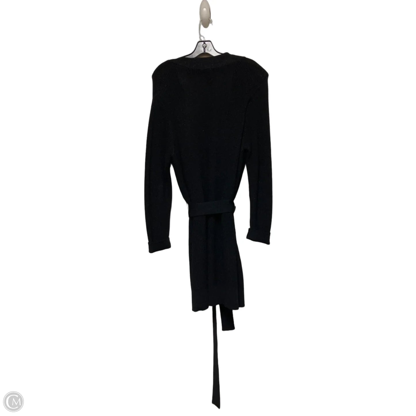 Sweater Cardigan By Inc In Black, Size: L