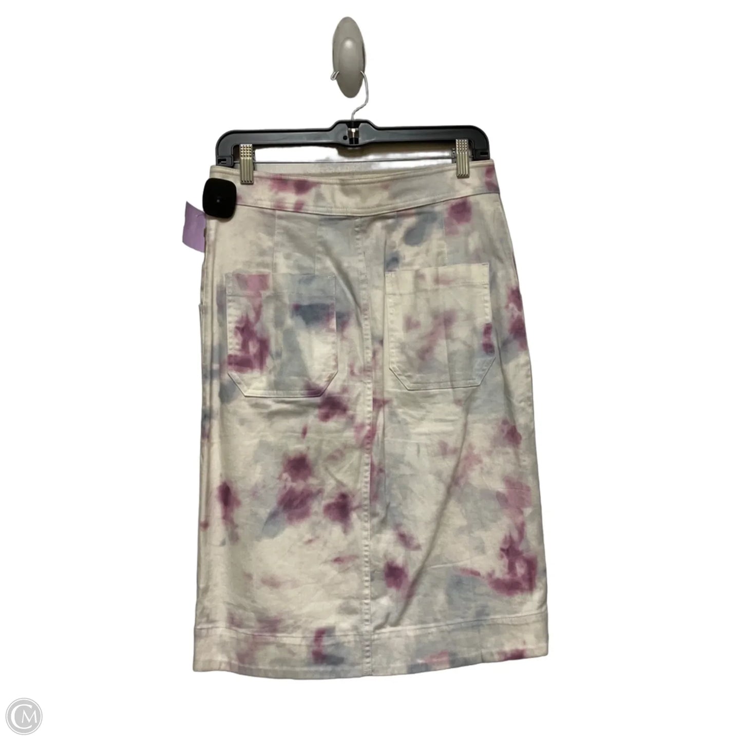 Skirt Midi By Anthropologie In Tie Dye Print, Size: 6