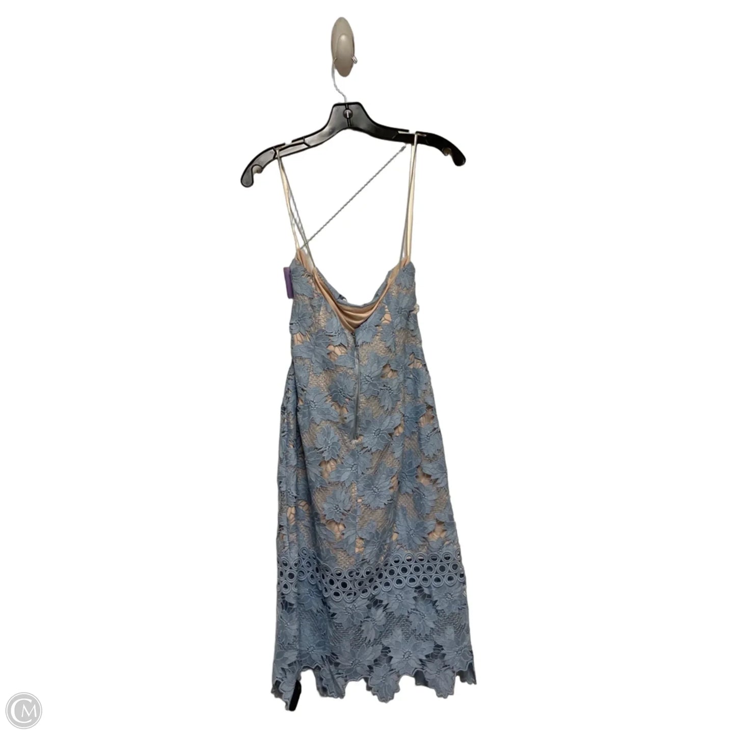 Dress Casual Short By Gianni Bini In Blue & Tan, Size: S