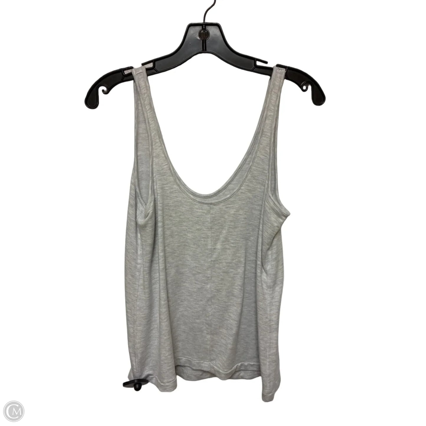 Athletic Tank Top By Lululemon In Grey, Size: M
