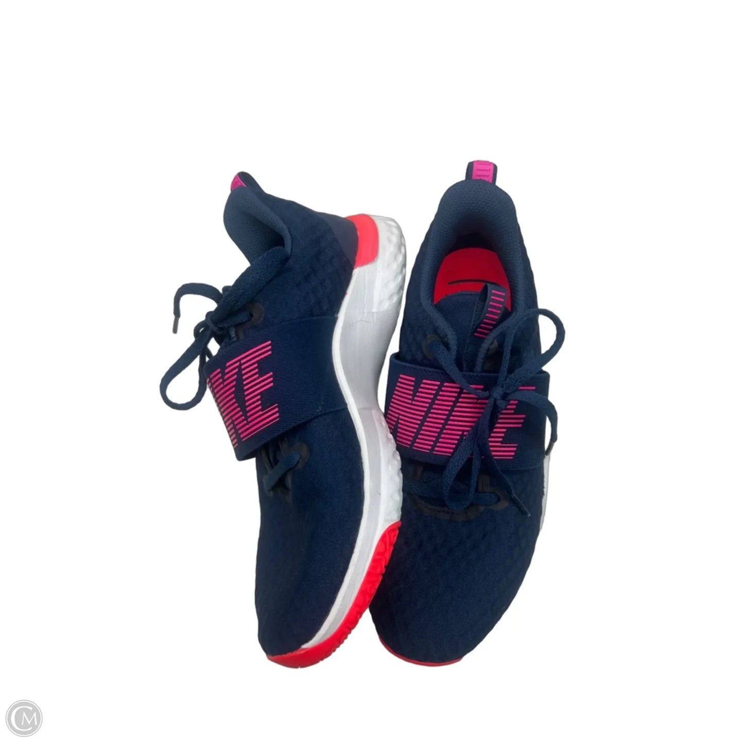 Shoes Athletic By Nike In Blue & Pink, Size: 7
