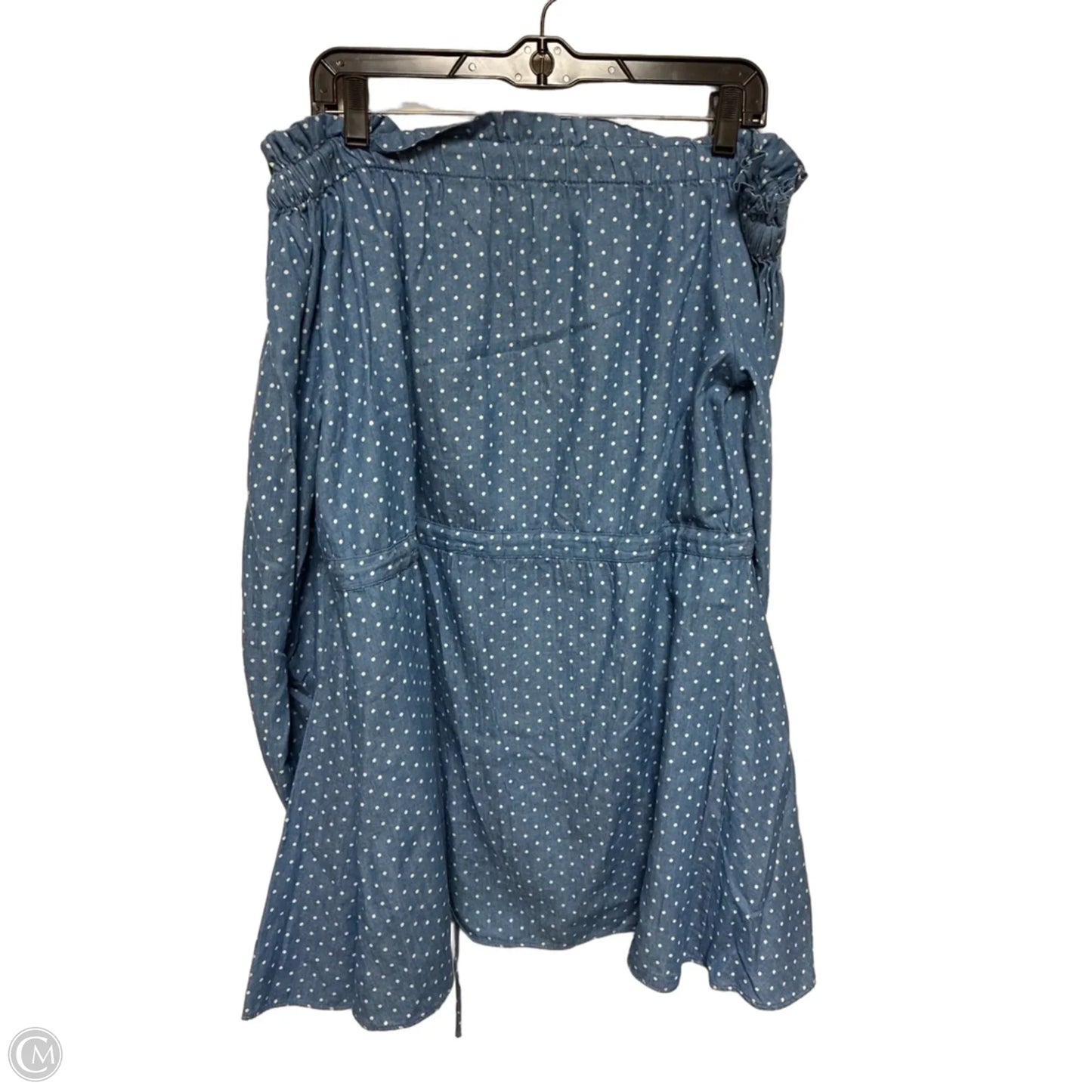 Dress Casual Short By Farm Rio In Polkadot Pattern, Size: M