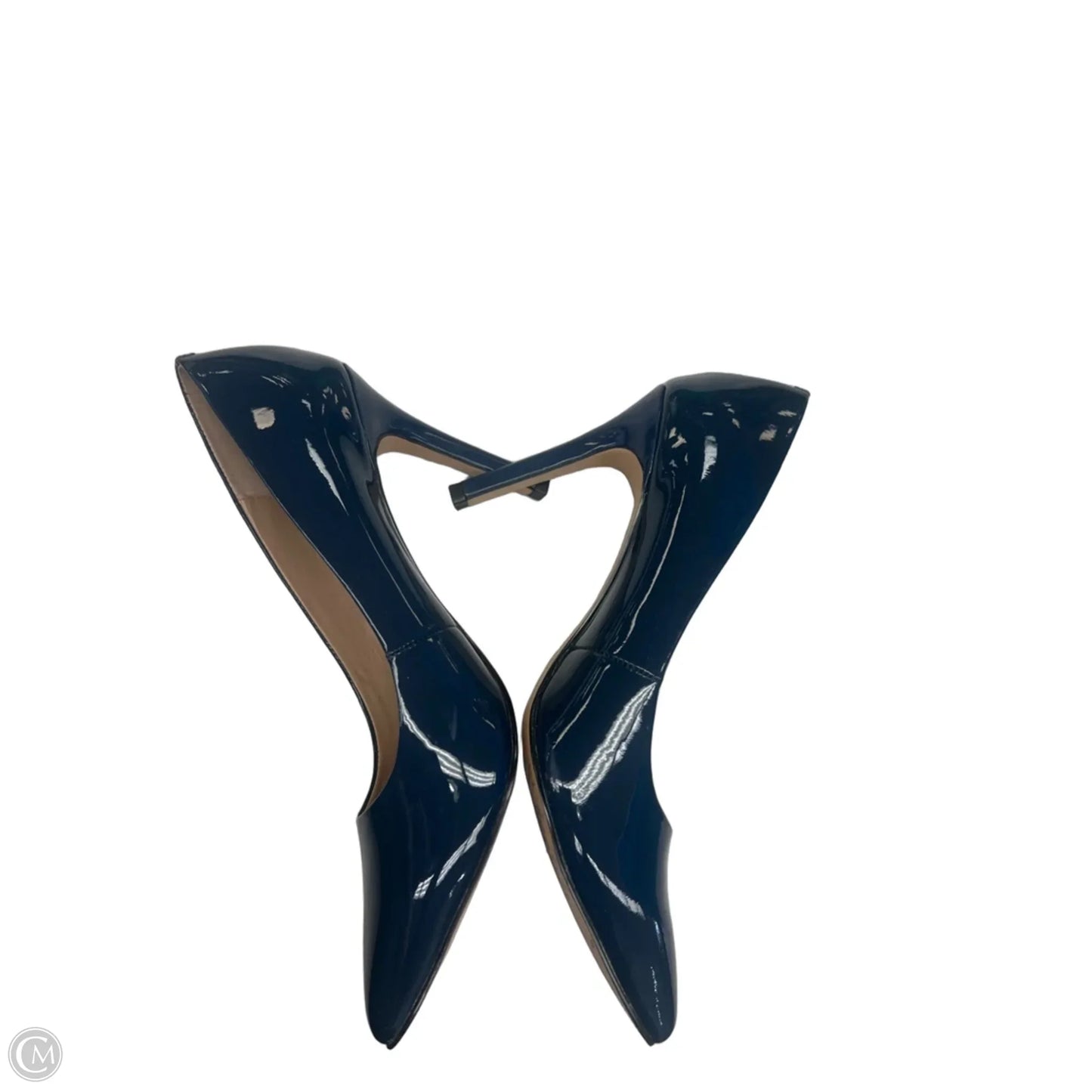Shoes Designer By Neiman Marcus In Blue, Size: 10