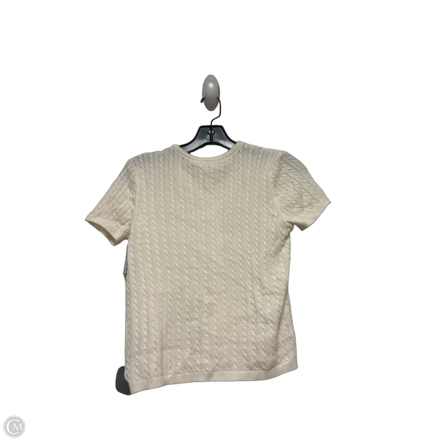 Top Short Sleeve By Olive And Oak In Cream, Size: Xs