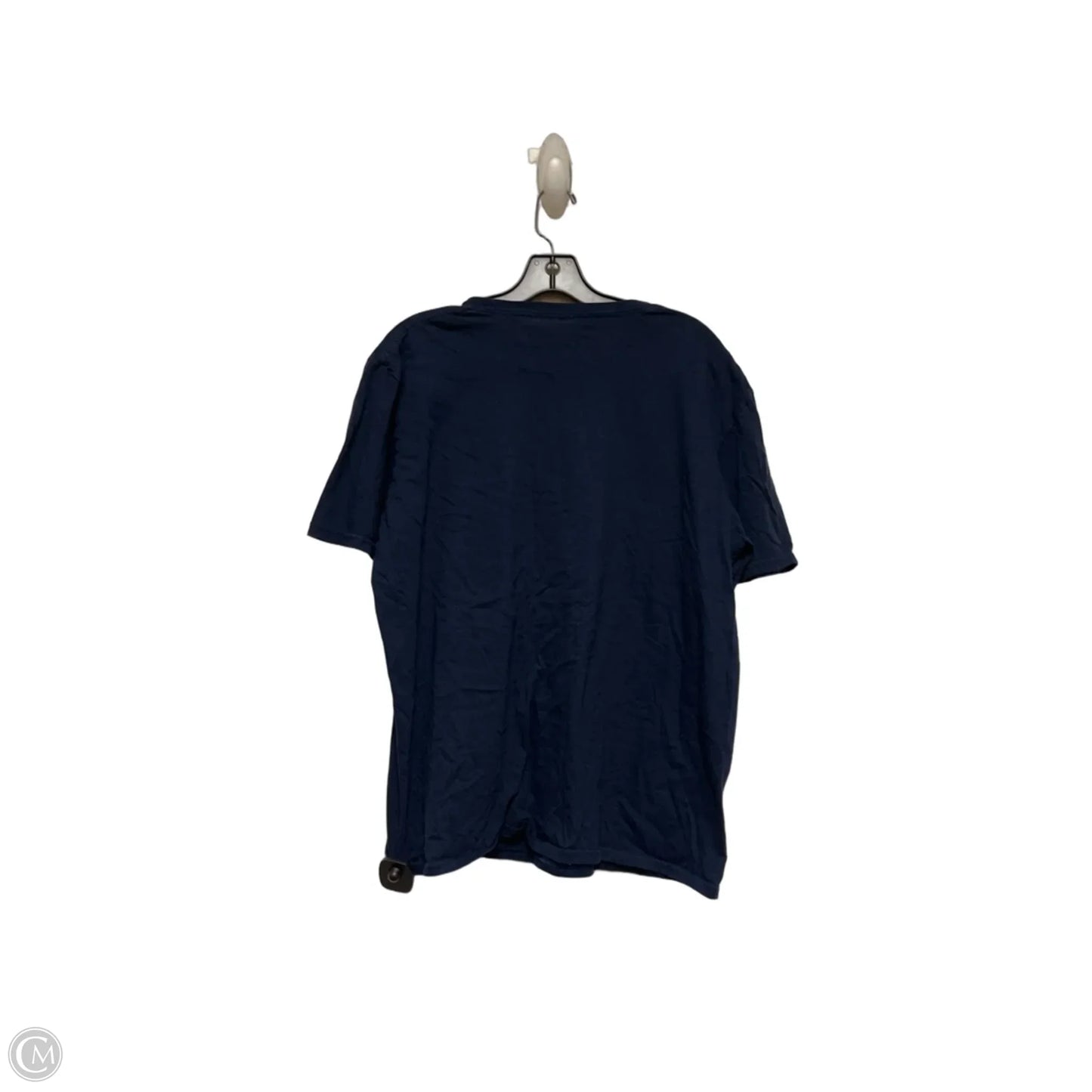 Top Short Sleeve Basic By Disney In Blue, Size: L