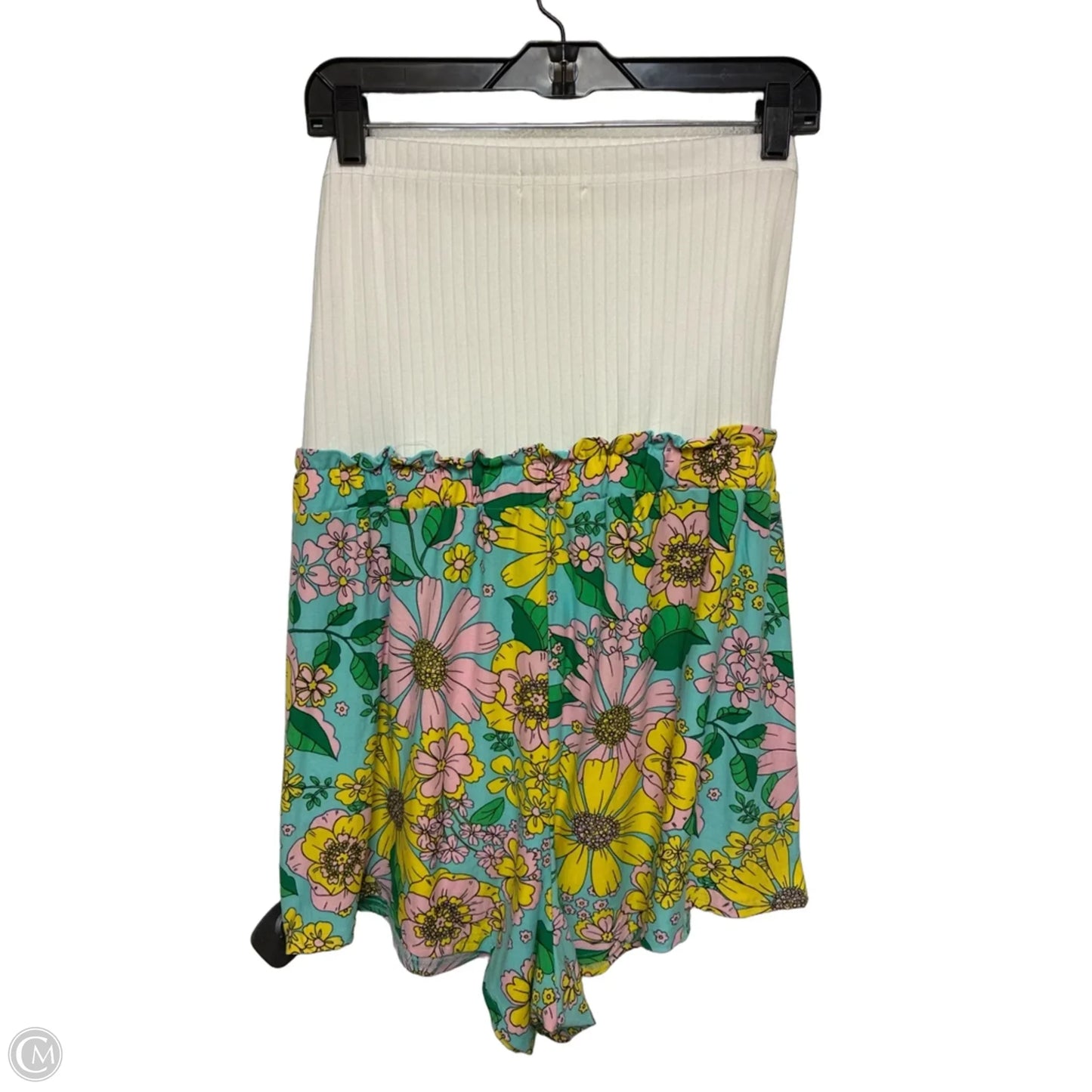 Romper By Jolie & Joy In Floral Print, Size: 2x