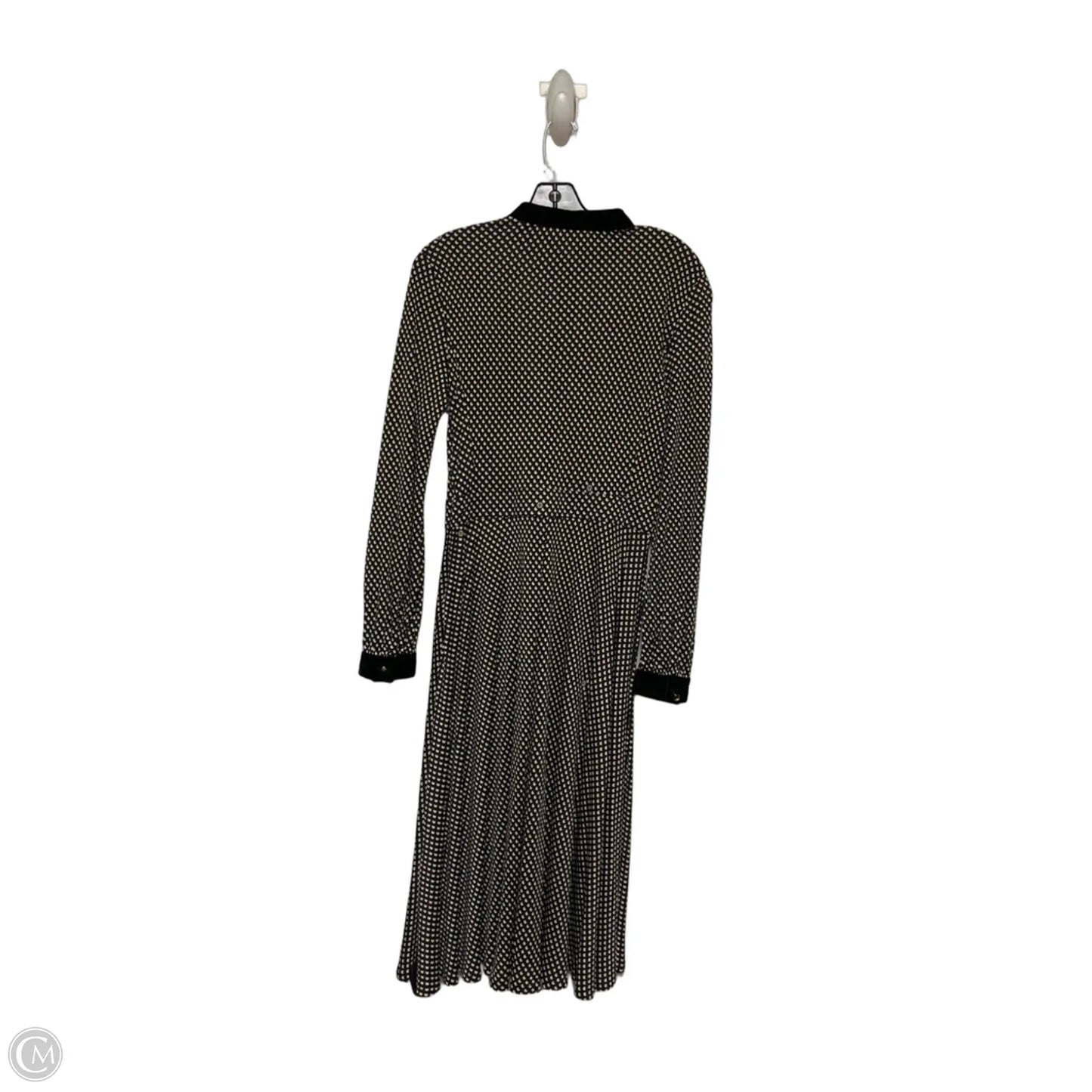 Dress Designer By Tory Burch In Black & Tan, Size: Sp