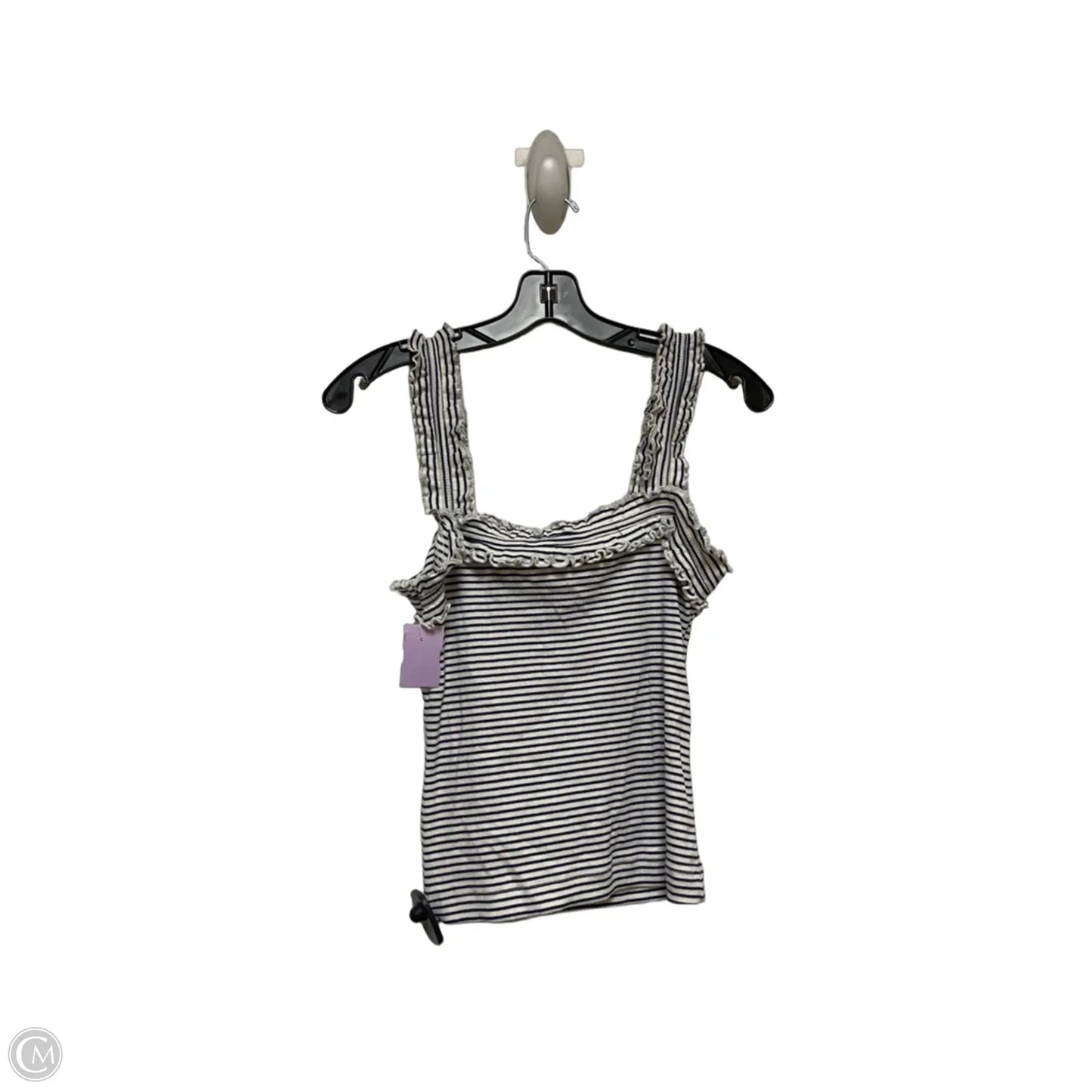 Top Sleeveless By Maeve In Striped Pattern, Size: S