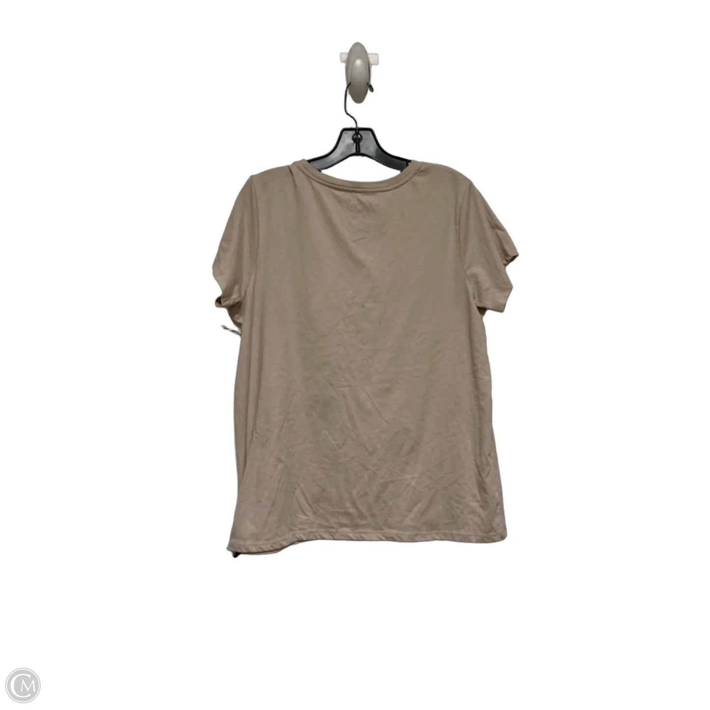 Top Short Sleeve Basic By Disney In Brown, Size: L