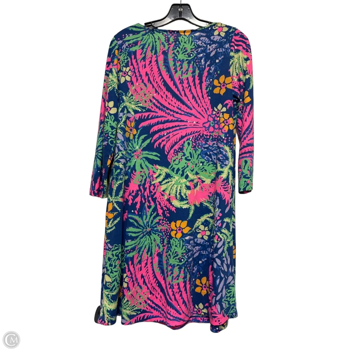 Dress Designer By Lilly Pulitzer In Blue & Pink, Size: S