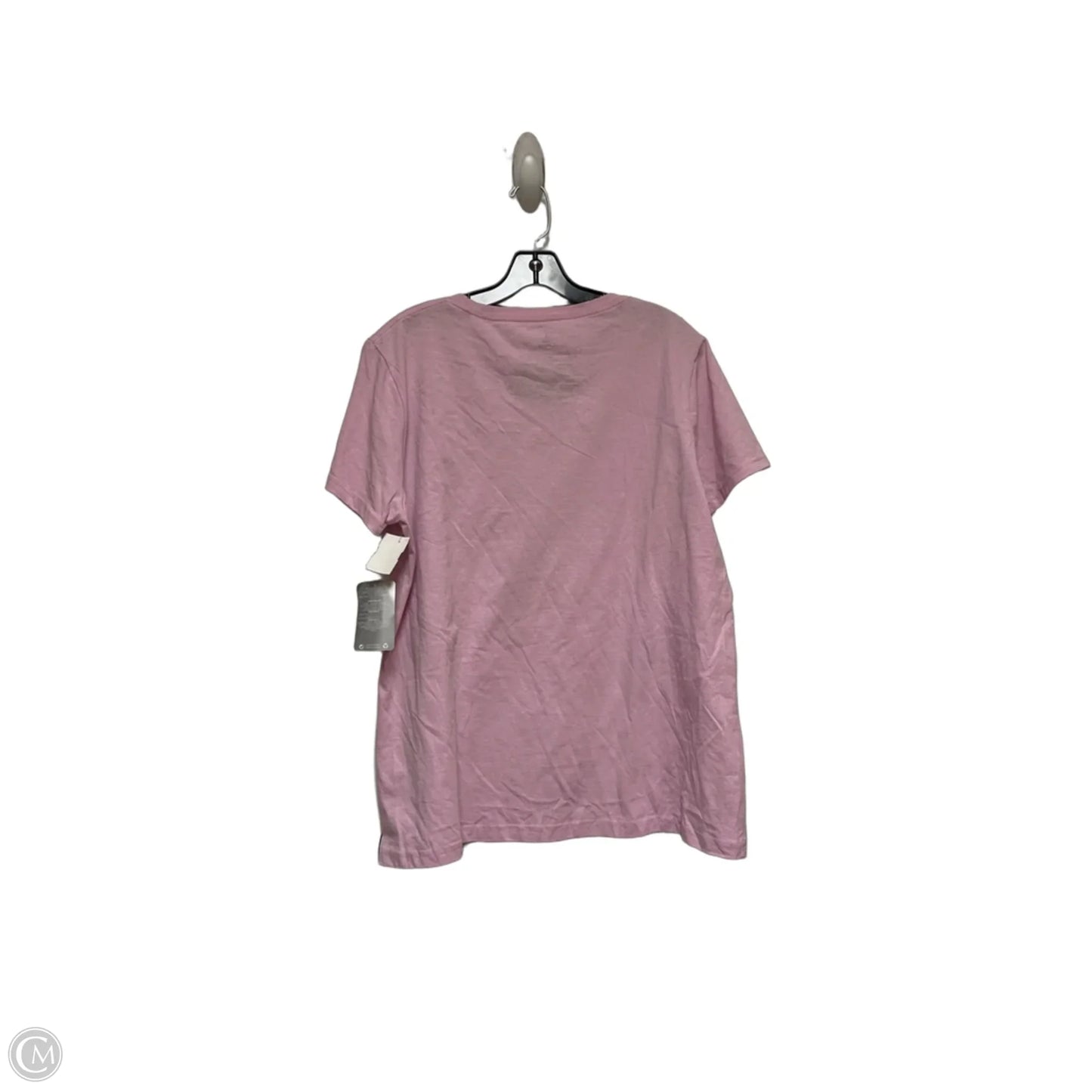 Top Short Sleeve Basic By Disney Store In Pink, Size: 2x