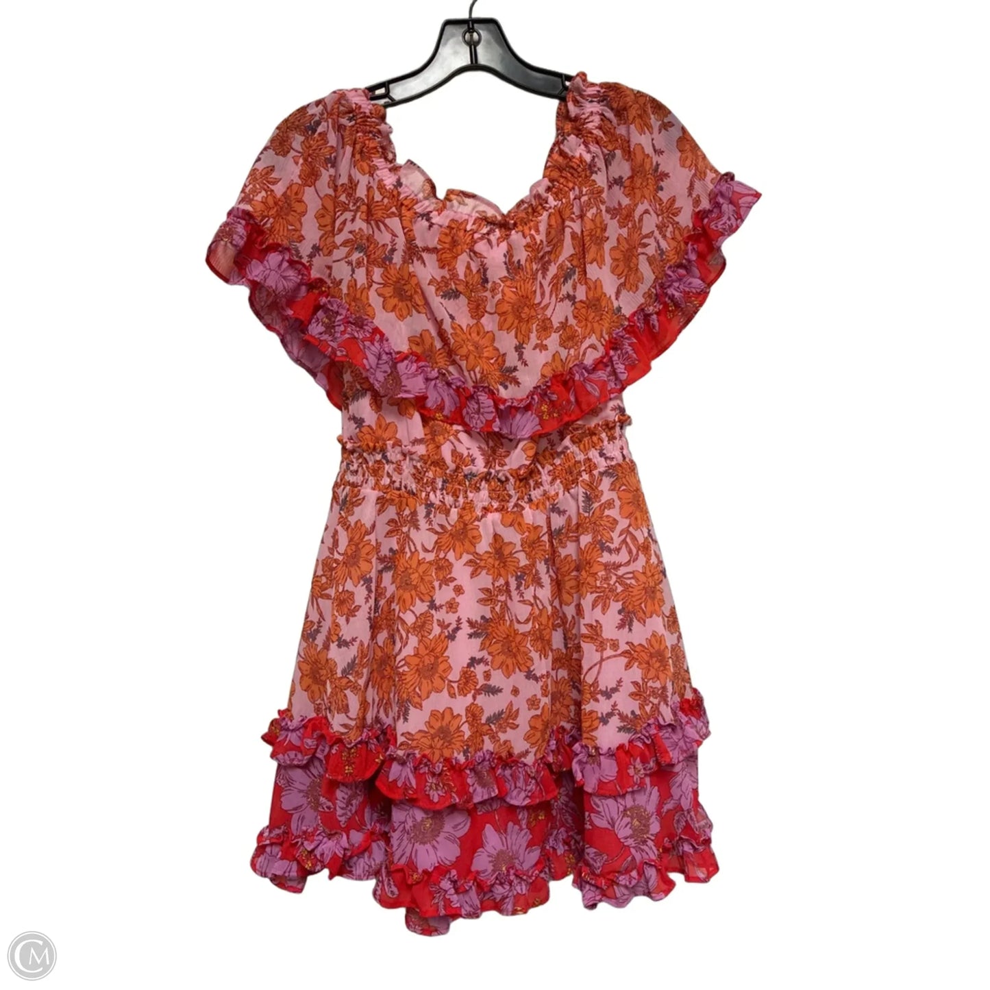 Dress Casual Short By Jessica Simpson In Floral Print, Size: S
