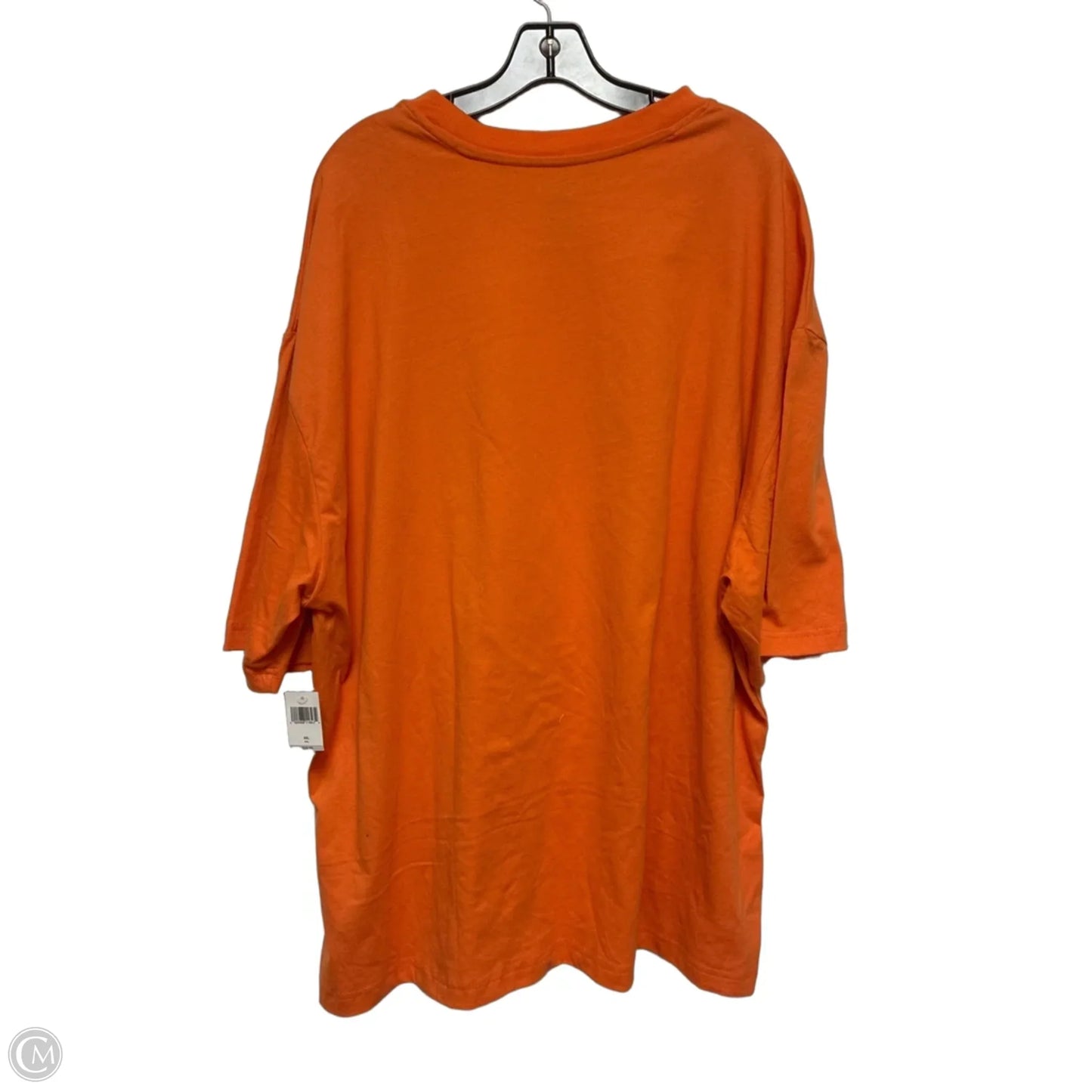Top Short Sleeve Basic By Disney Store In Orange, Size: Xxl