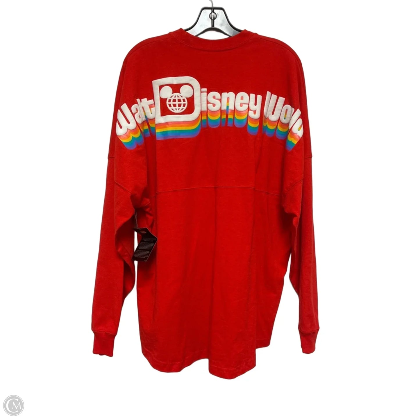 Top Long Sleeve By Disney Store In Red, Size: L