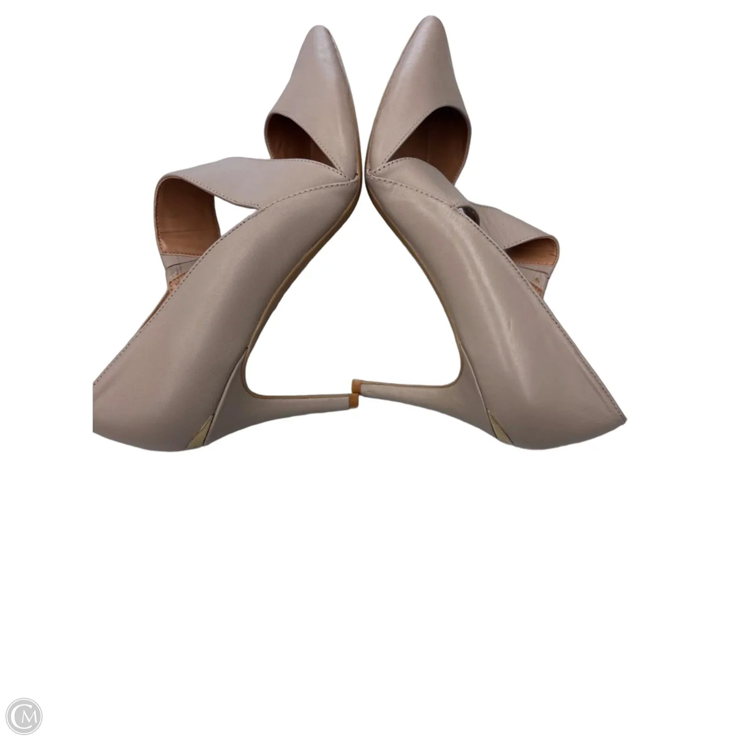 Shoes Heels Stiletto By Calvin Klein In Taupe, Size: 11