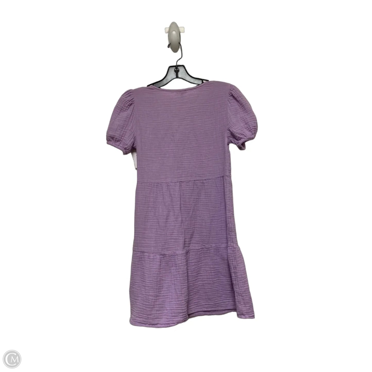Dress Casual Short By Express In Purple, Size: Xs