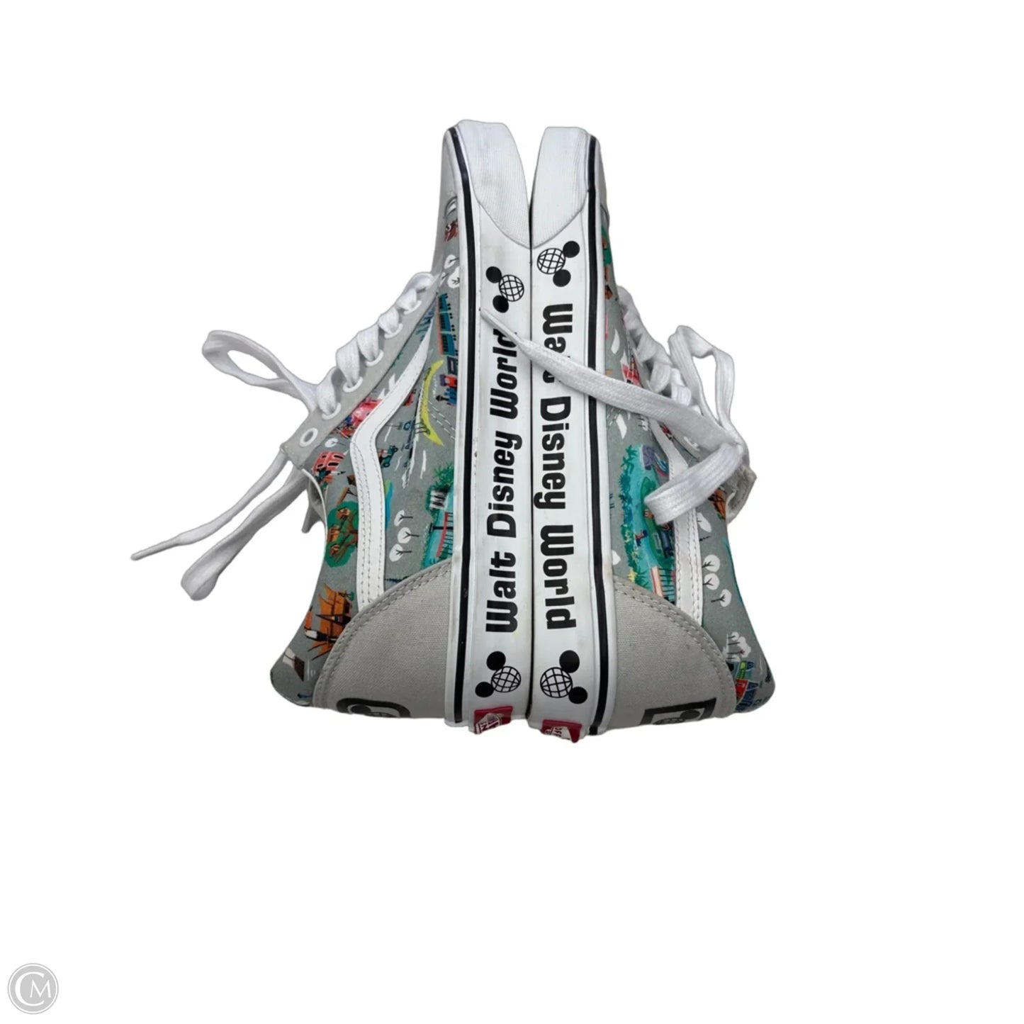 Shoes Sneakers By Vans In Grey, Size: 11.5