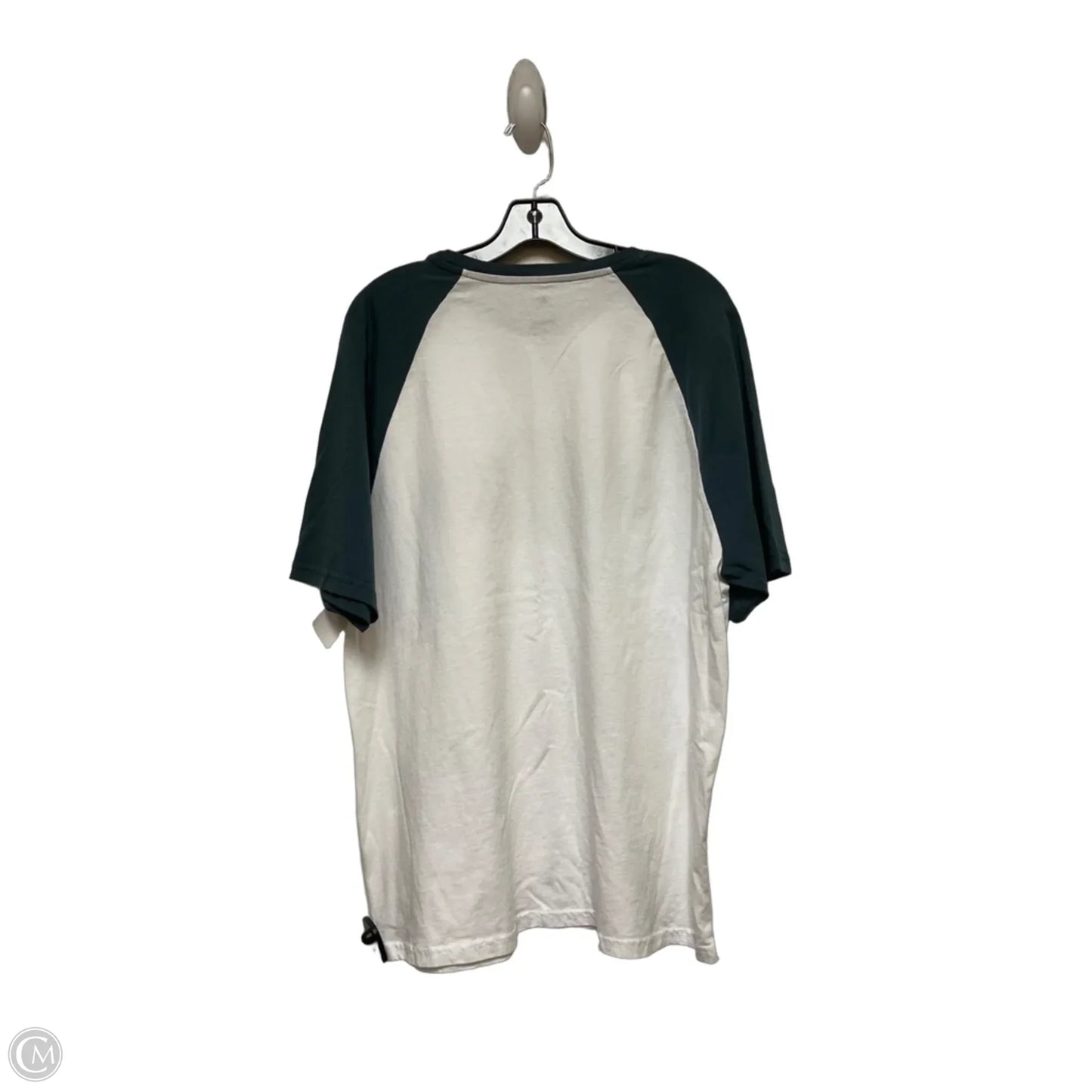 Top Short Sleeve Basic By Disney Store In Blue & White, Size: Xl