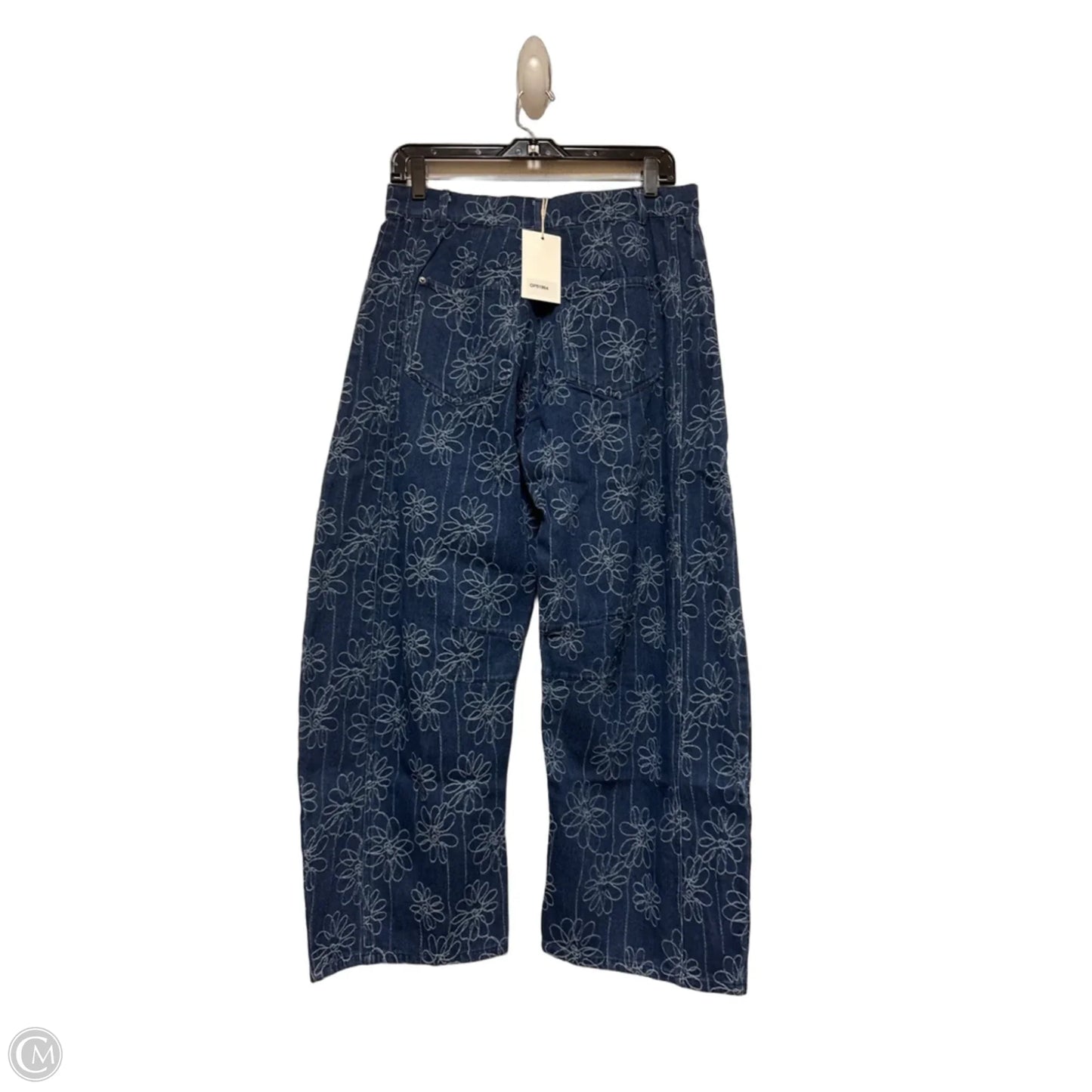 Jeans Wide Leg By Clothes Mentor In Blue Denim, Size: 8
