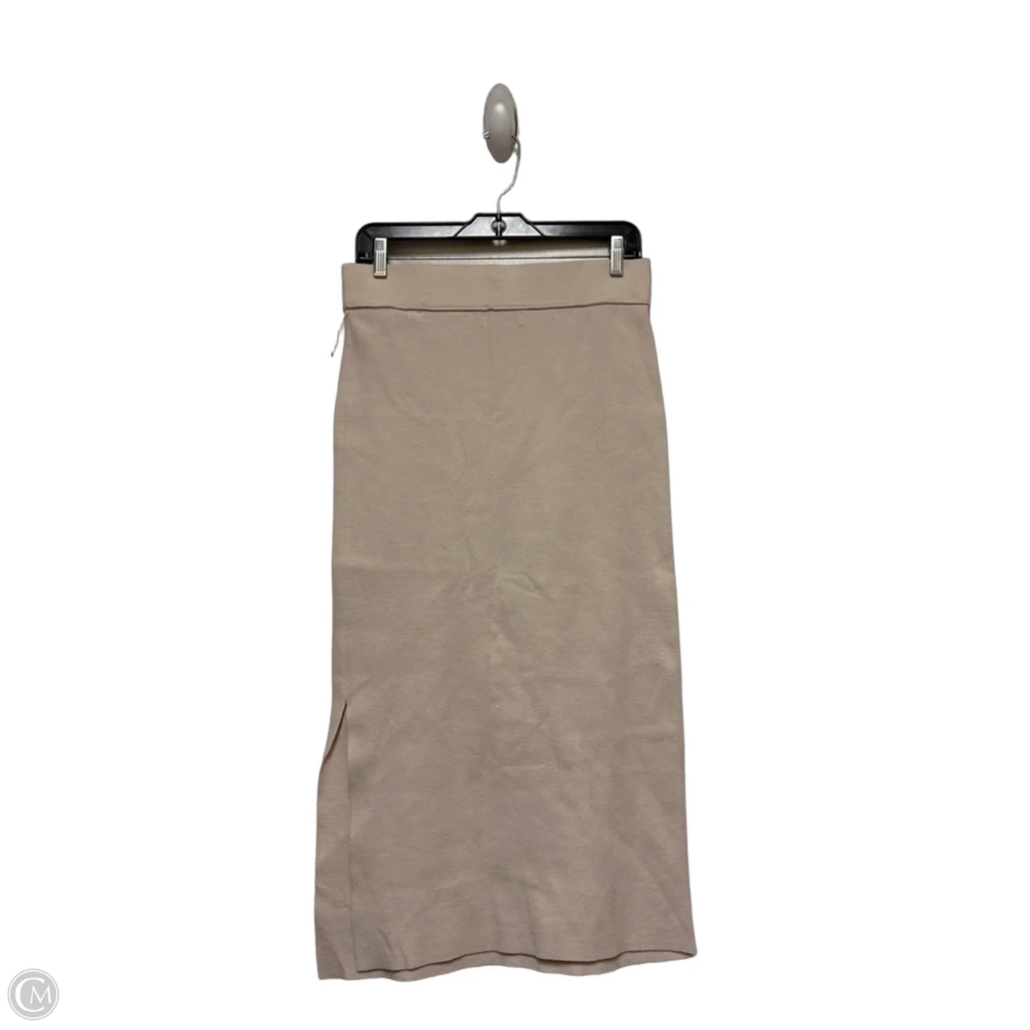 Skirt Midi By Calvin Klein In Tan, Size: 8