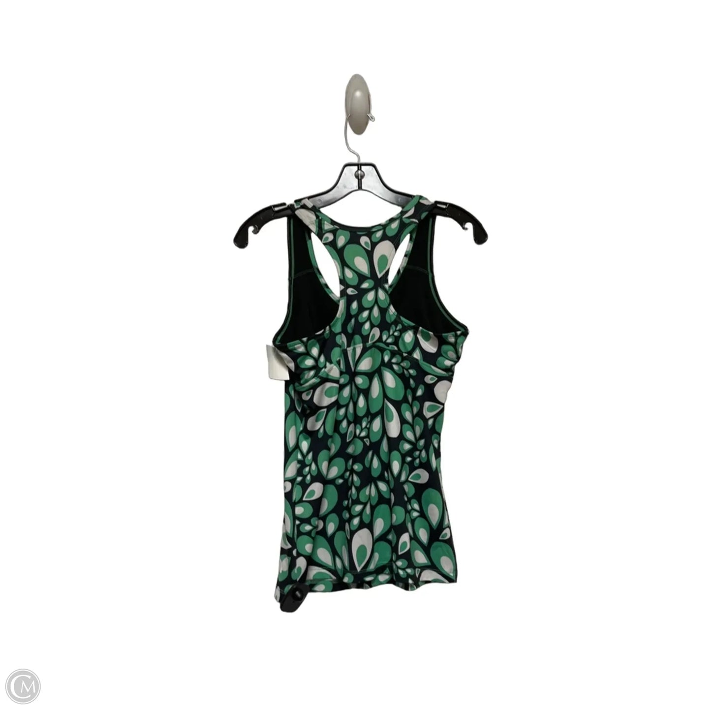 Athletic Tank Top By The North Face In Black & Green, Size: M