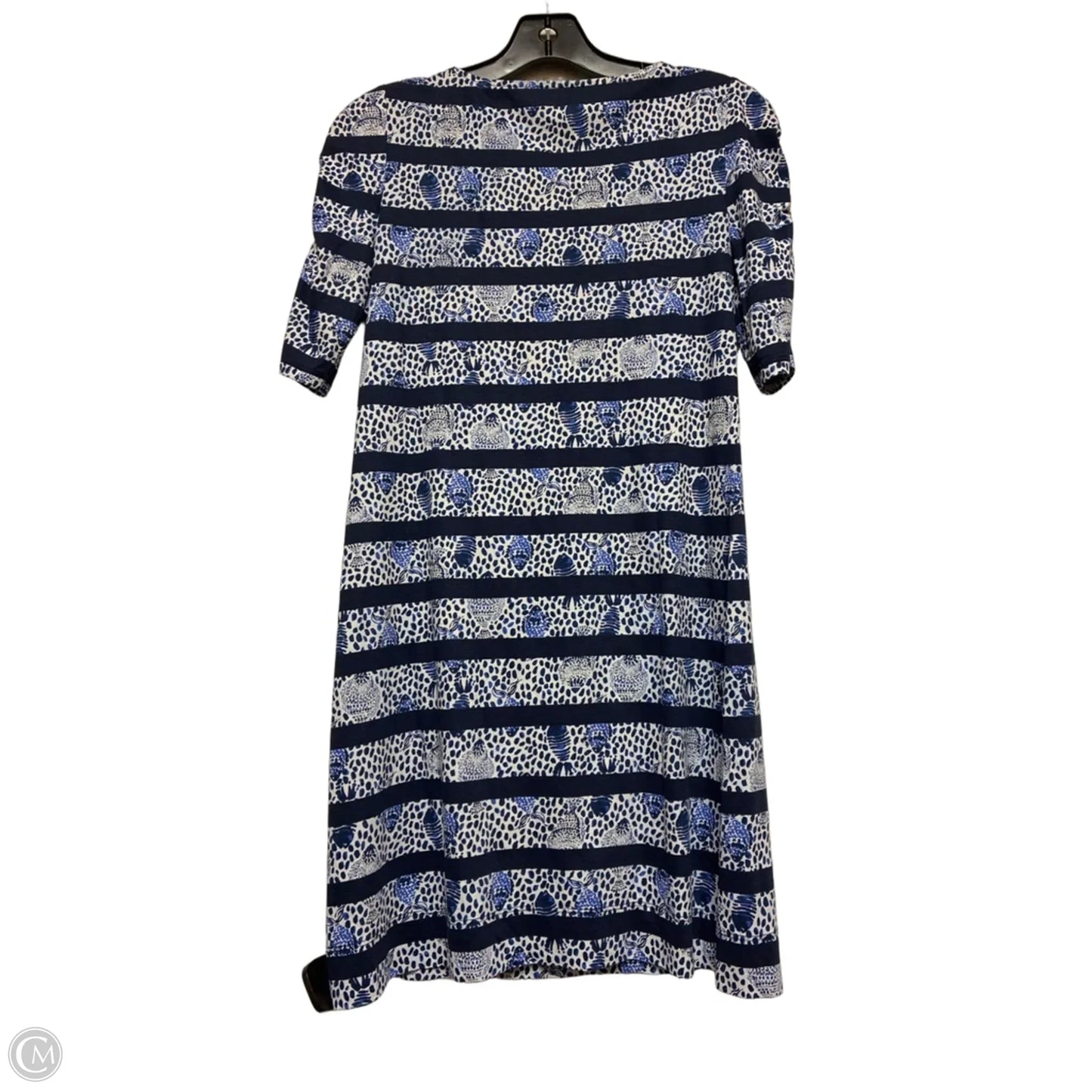 Dress Designer By Lilly Pulitzer In Blue & White, Size: Xxs