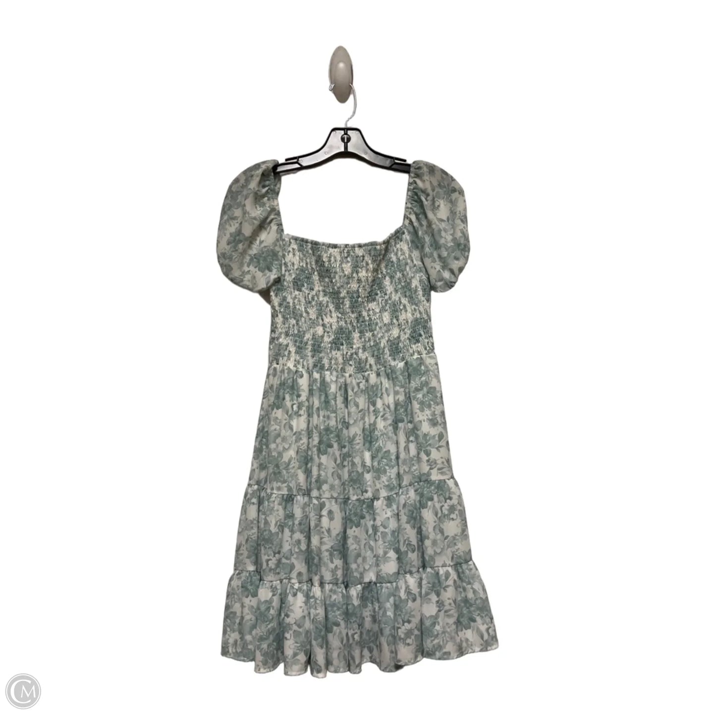 Dress Casual Short By Altard State In Green & White, Size: M