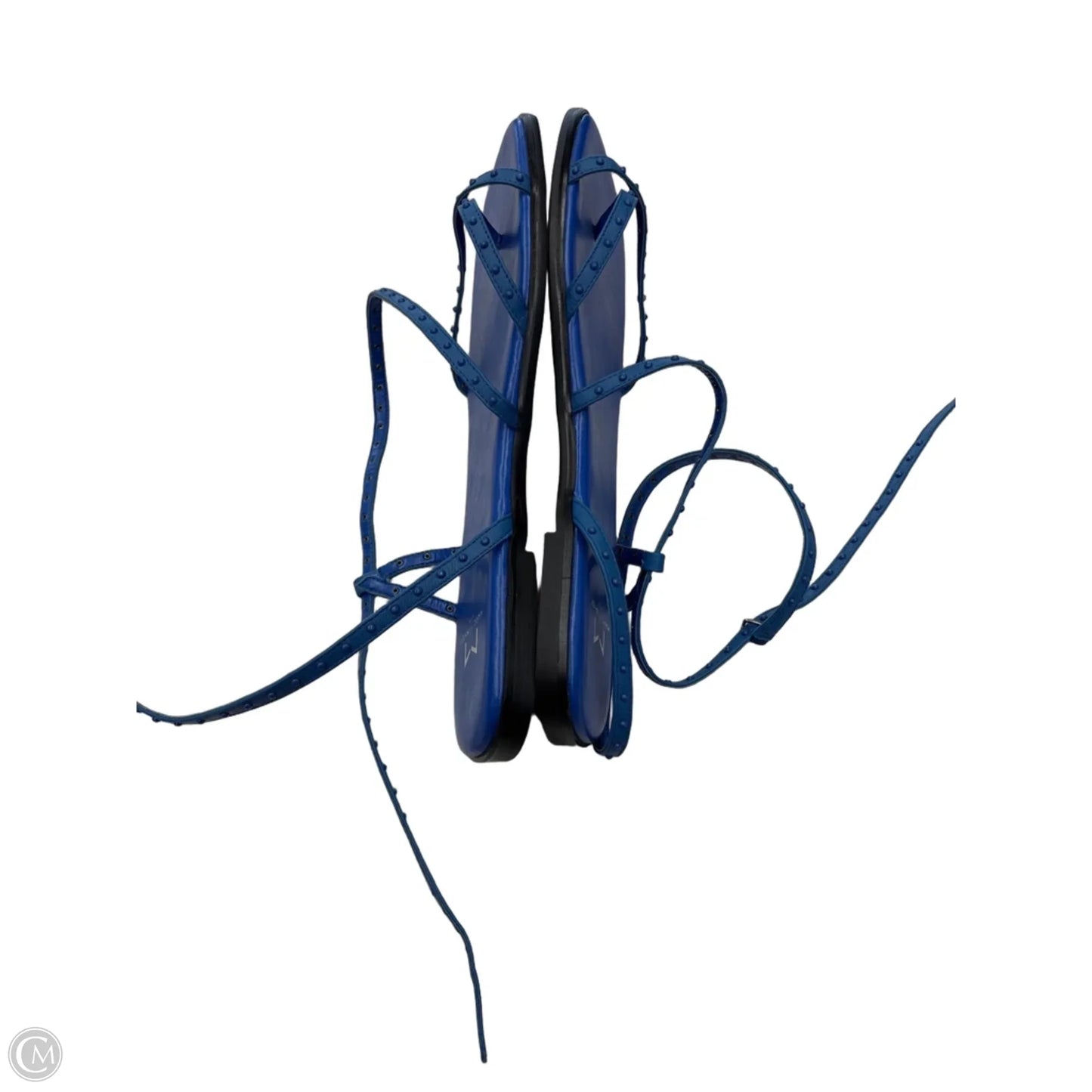 Sandals Flats By Marc Fisher In Blue, Size: 8.5