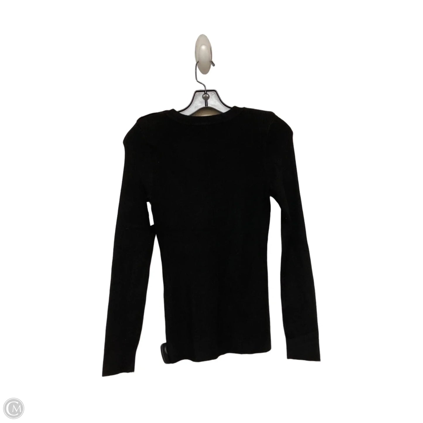 Top Long Sleeve By White House Black Market In Black, Size: Xs