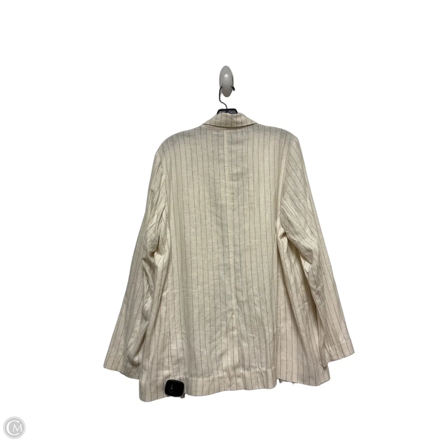 Blazer By A New Day In Striped Pattern, Size: L