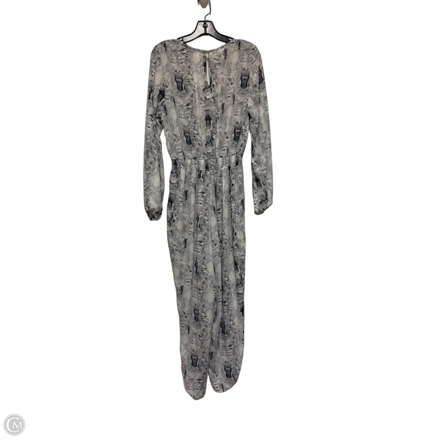 Jumpsuit By Aqua In Grey, Size: L