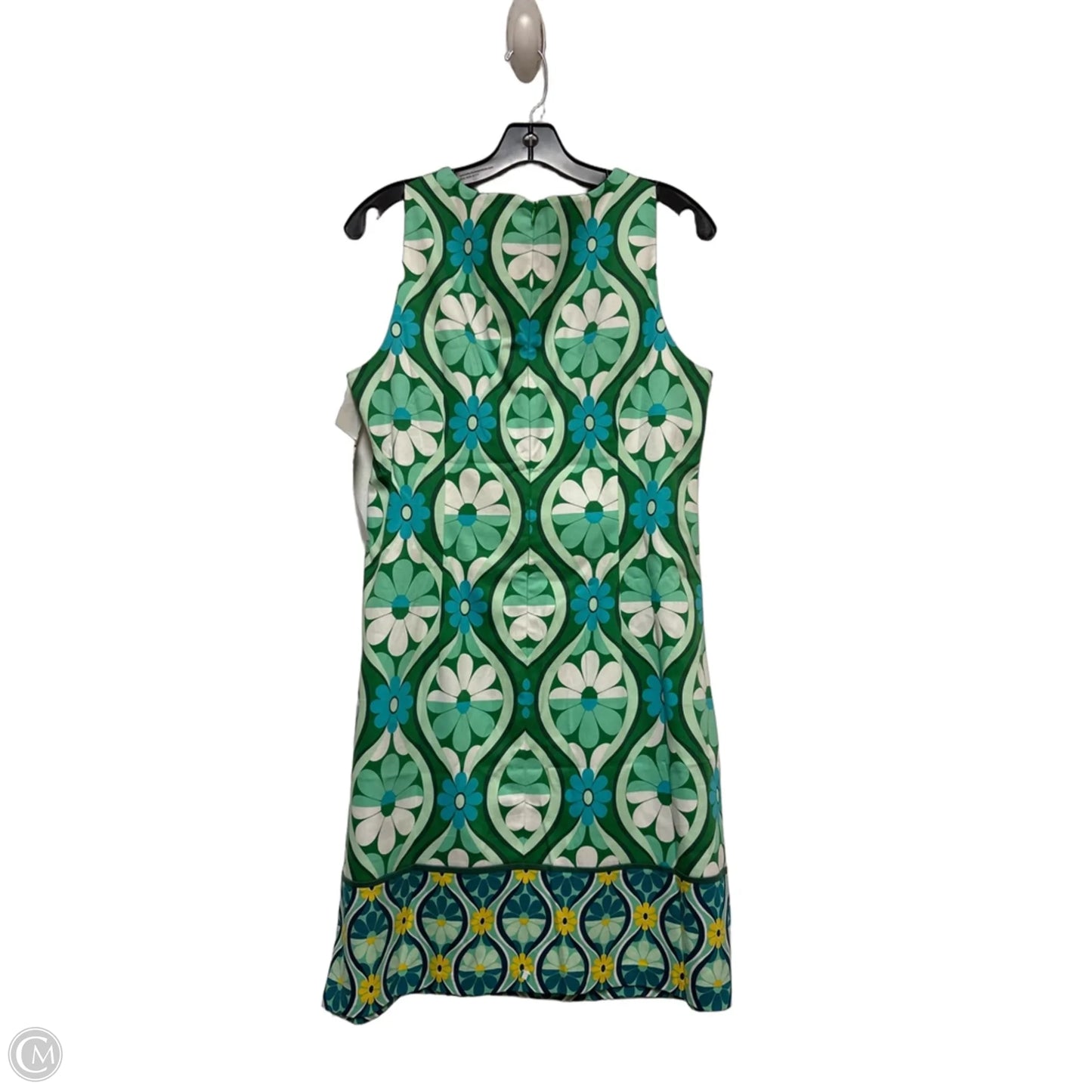 Dress Casual Short By London Times In Blue & Green, Size: M