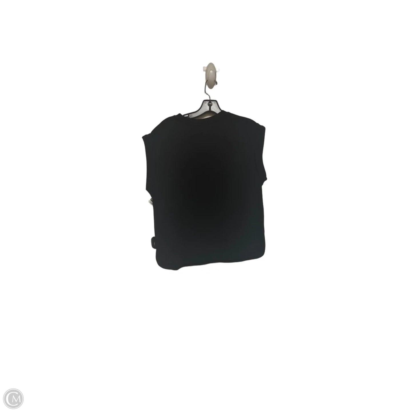 Top Short Sleeve By W5 In Black, Size: L