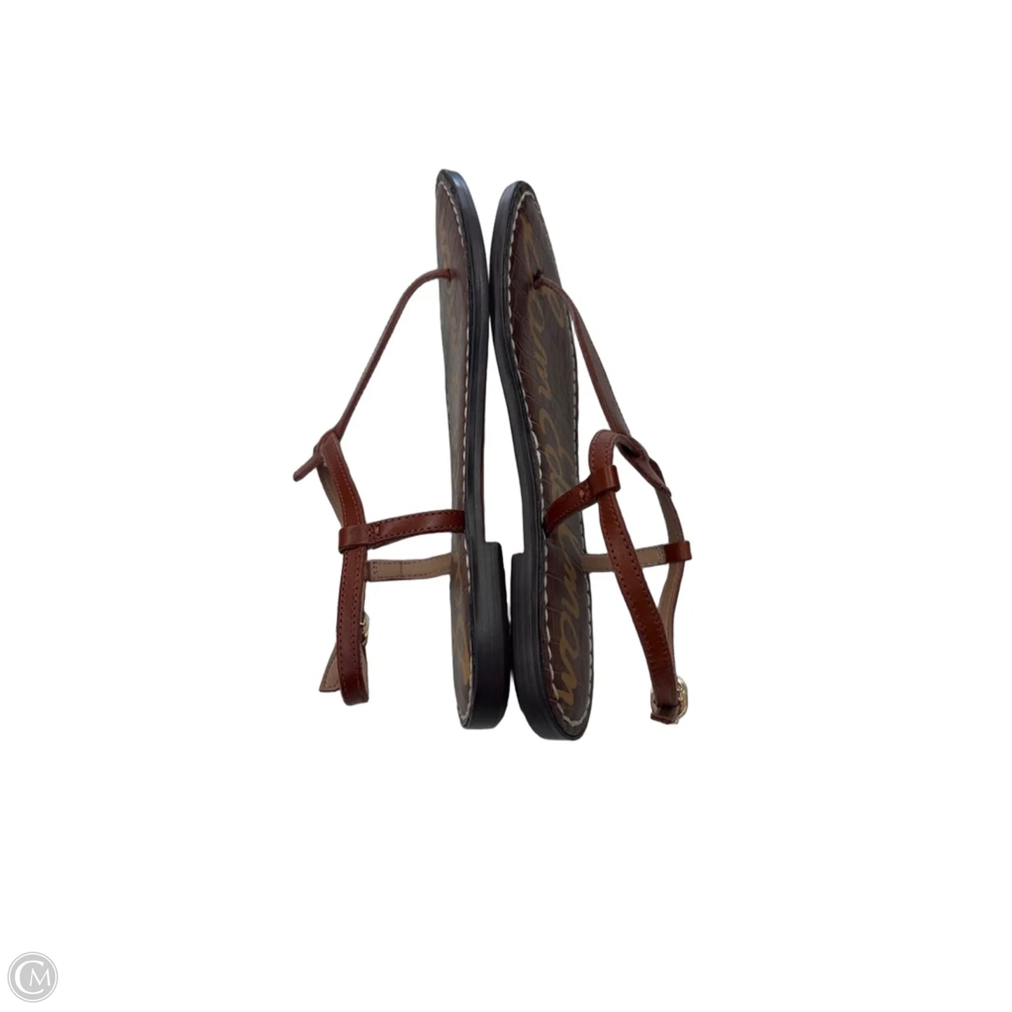 Sandals Flats By Sam Edelman In Brown, Size: 6