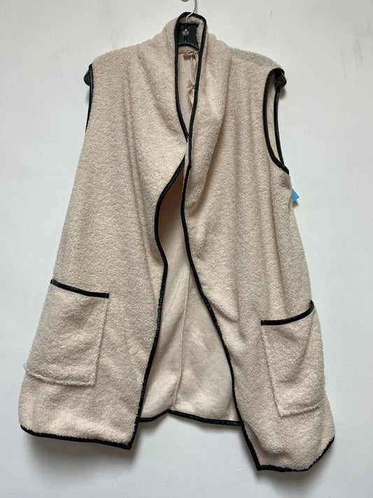 Vest Faux Fur & Sherpa By Hem & Thread  Size: M