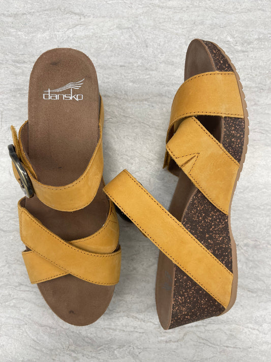 Sandals Heels Wedge By Dansko  Size: 7