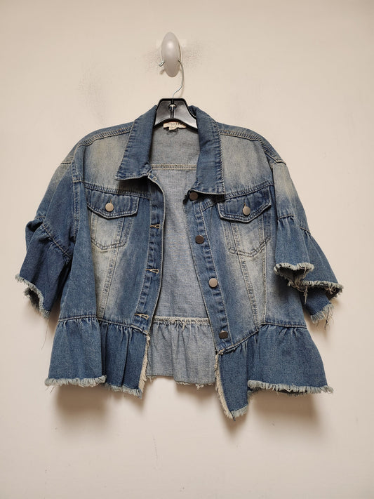 Jacket Denim By Andree By Unit  Size: L